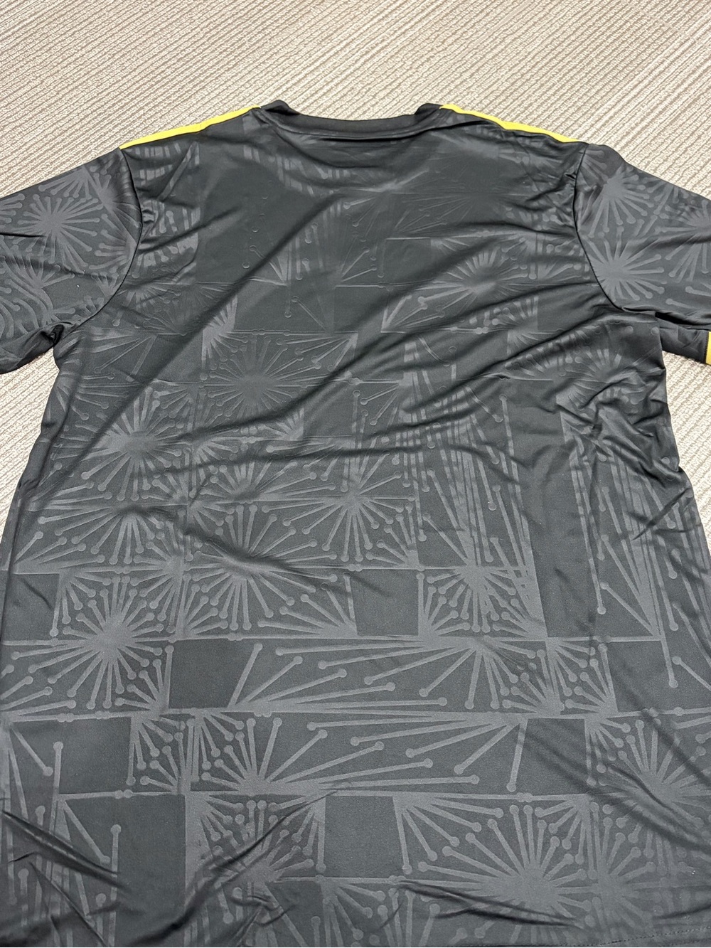 Adidas México Black & Yellow Soccer Jersey - Picture 4 of 5